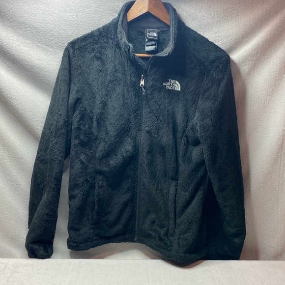 The north face black full zip teddy jacket size small - Picture 1 of 4